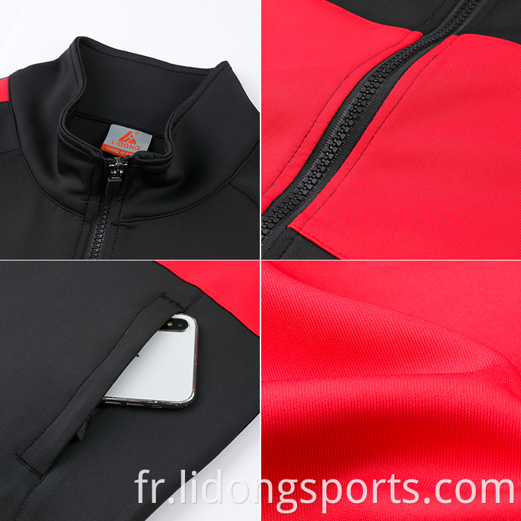 Les survêtements pour hommes personnalisés Sport Wear Streetwear Tracksuit Man Sport Wear Suit fabriqués en Chine